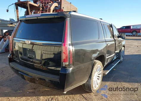 2016 Cadillac Escalade Esv Platinum z USA, uszkodzony, nr VIN 1GYS4KKJ4GR208543